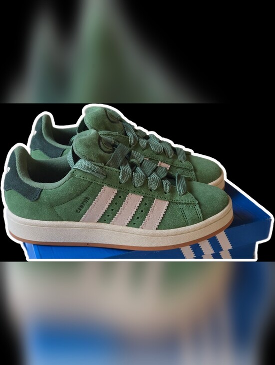 adidas Shoes - NIB Adidas Originals Campus 00s W Green Suede Sneakers Women's 6.5